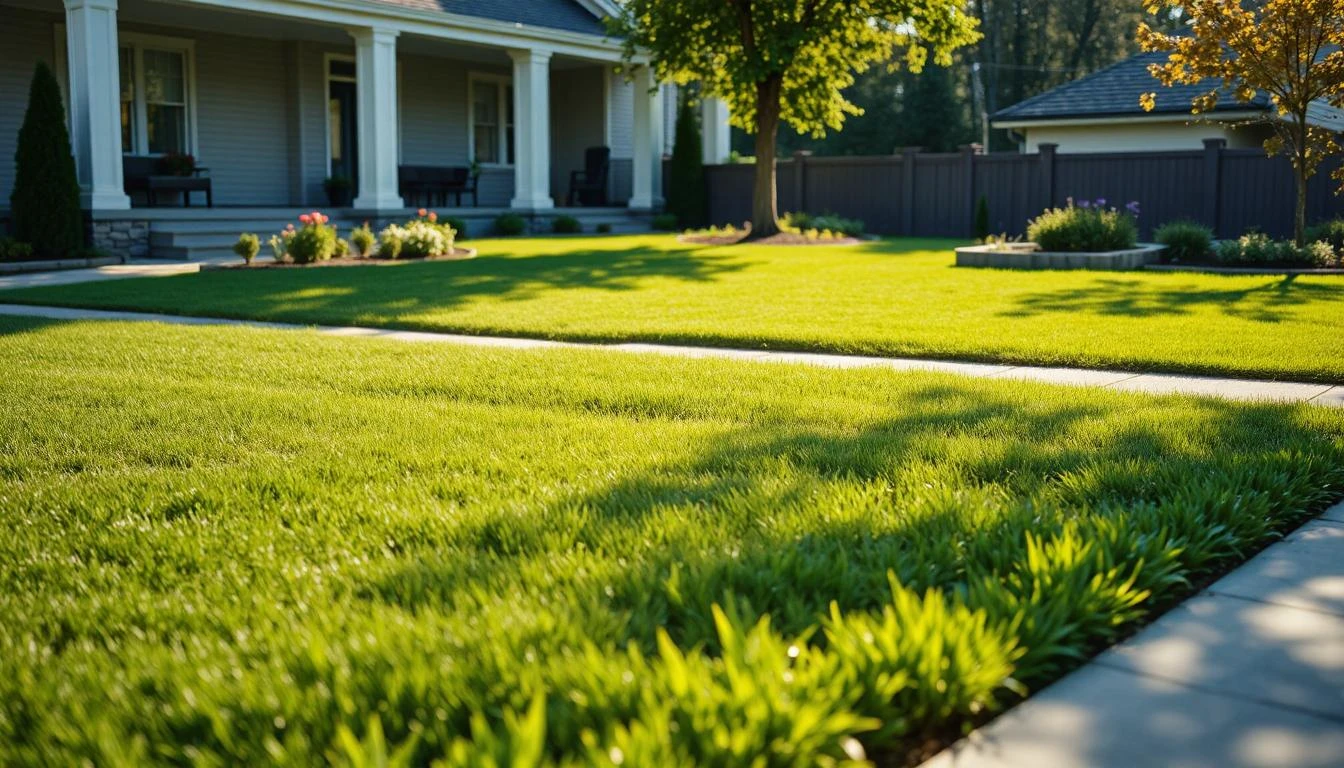 Image Lawn Maintenance Tips for Healthy Grass